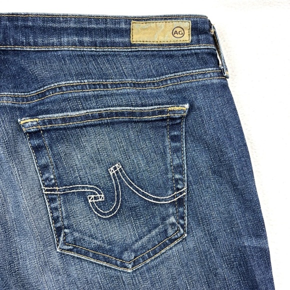 Adriano Goldschmied The Stilt Cigarette Leg Faded Cropped Ankle Jeans (32R) - Picture 8 of 15